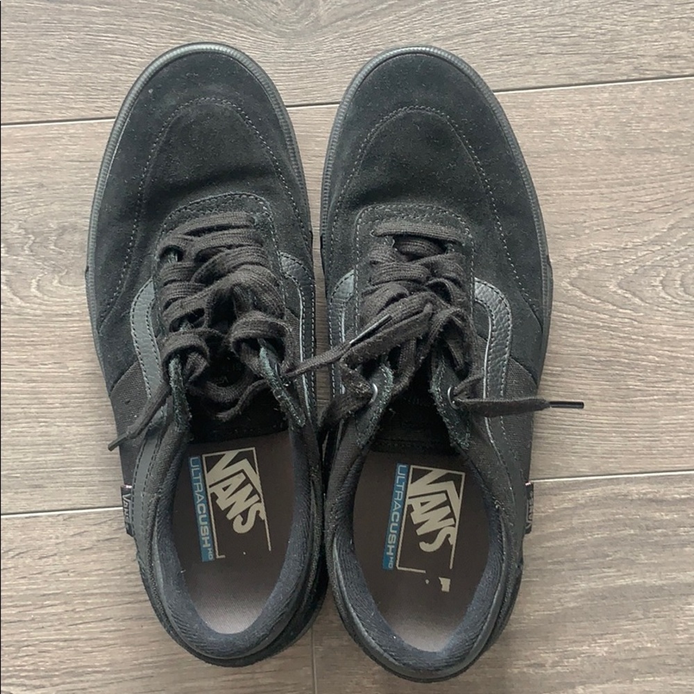 Black vans.